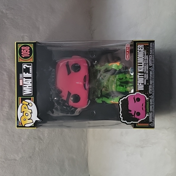 Funko Pop Infinity Killmonger 10" Marvel Studios What If..? #1058 - Picture 1 of 6